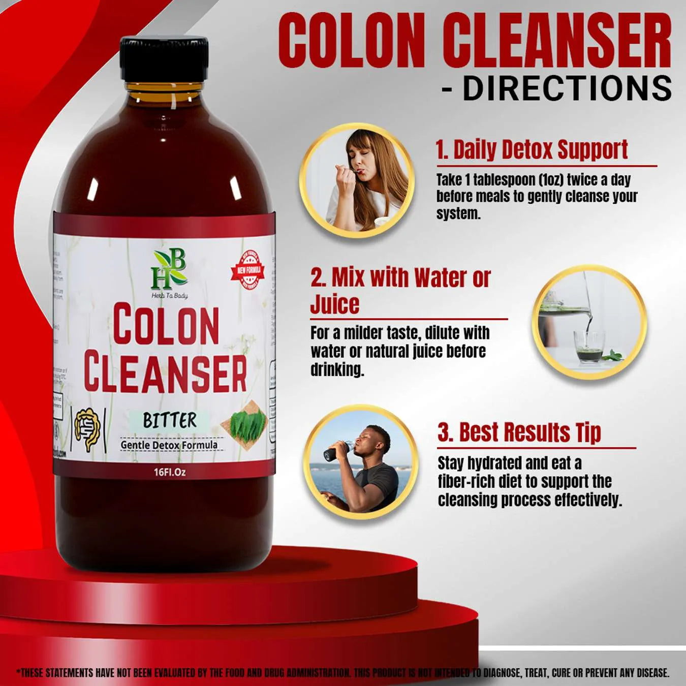 Colon Cleanse Bitter Tonic