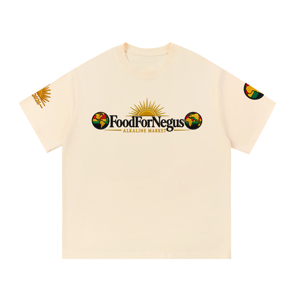 Food For Negus (NEH-goos) Cotton Tee