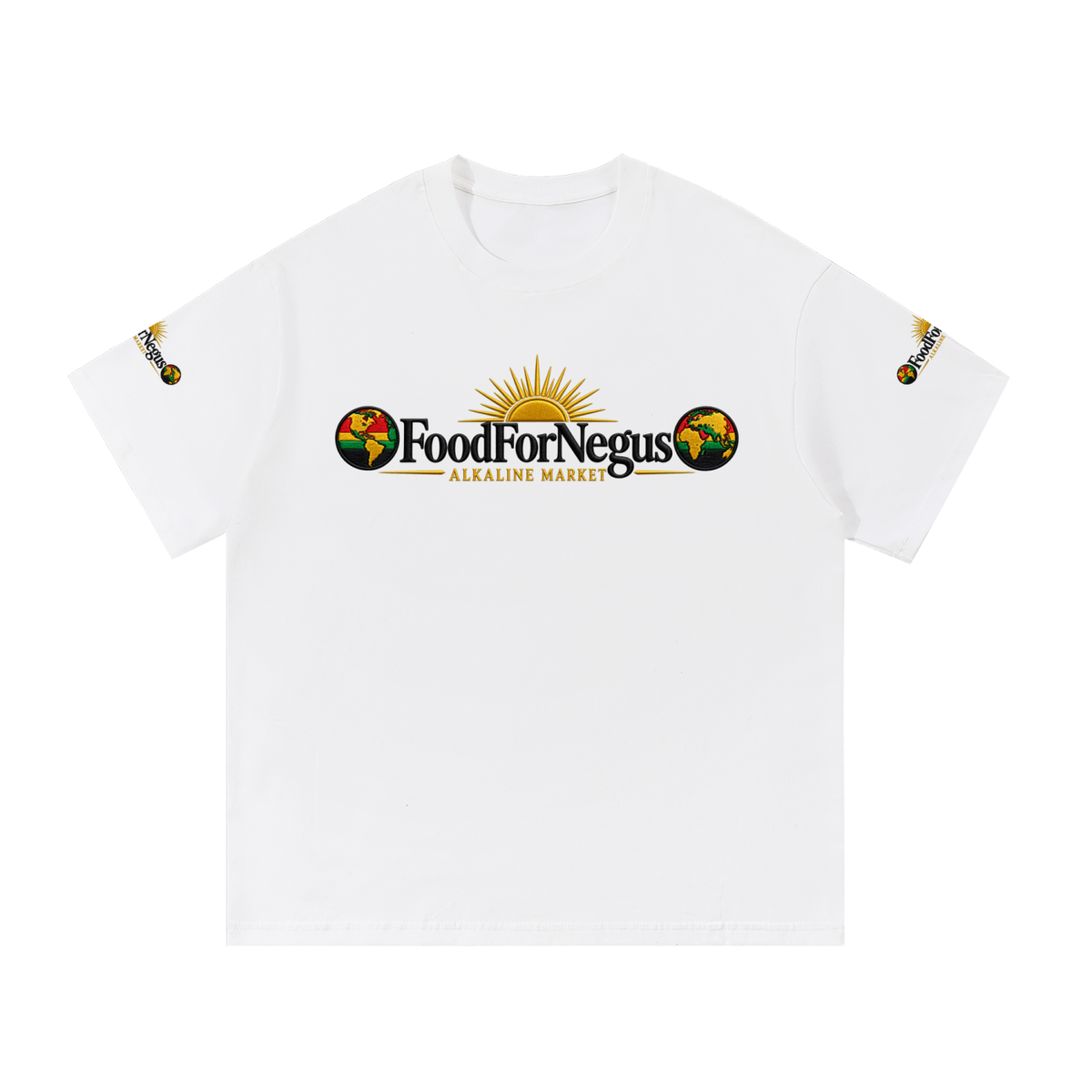Food For Negus (NEH-goos) Cotton Tee