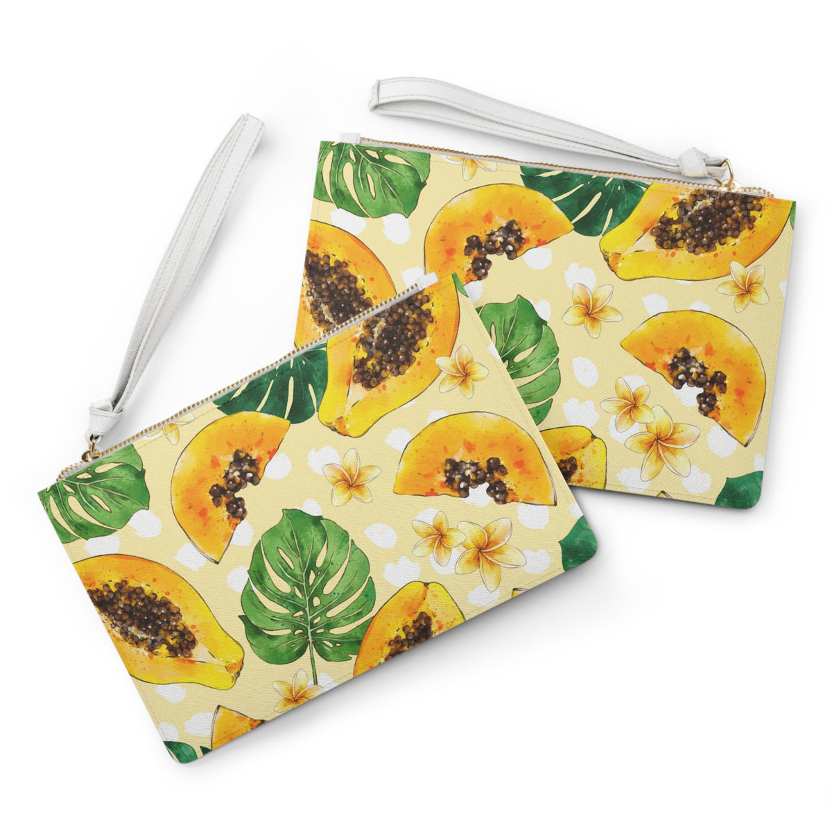 Papaya Tropical Clutch Bag