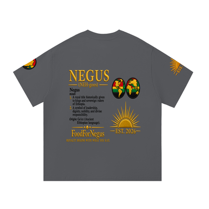 Food For Negus (NEH-goos) Cotton Tee