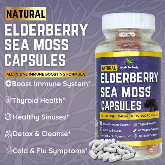 Elderberry Seamoss Capsules