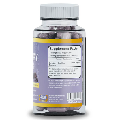 Elderberry Seamoss Capsules