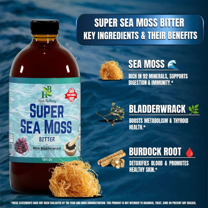 Super Seamoss Bitter Herbal Tonic