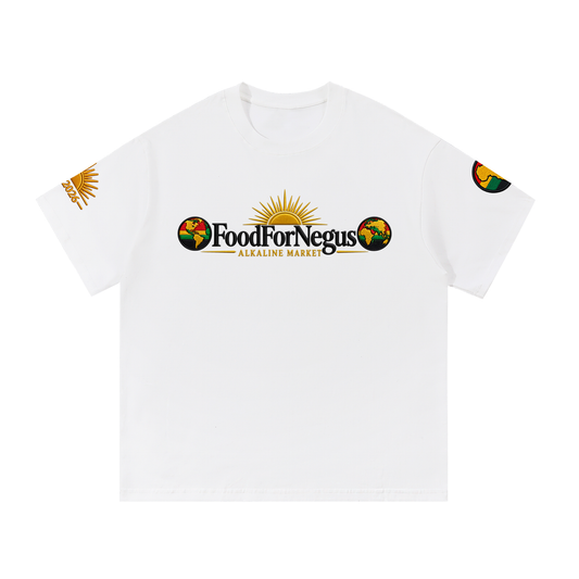 Food For Negus (NEH-goos) Cotton Tee