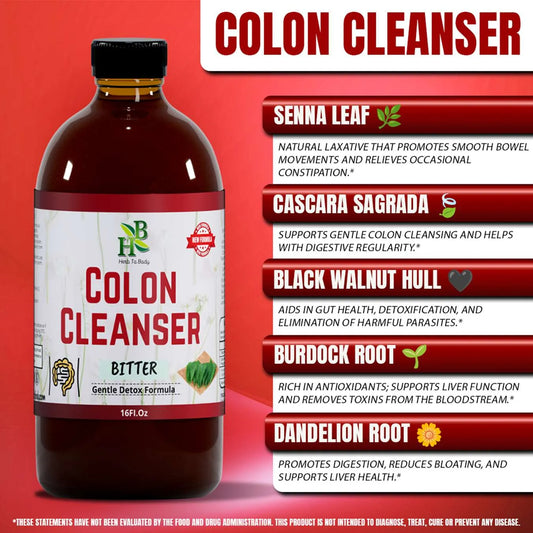 Colon Cleanse Bitter Tonic
