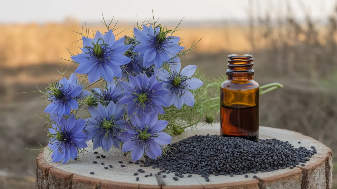 Cold-Pressed Black Seed Oil (Nigella Sativa)