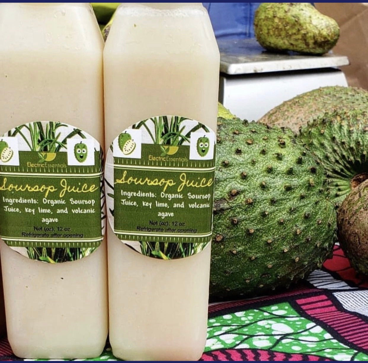 ORGANIC SOURSOP 6 JUICE COMBO PACK — (Standard Shipping To: NYC, NJ, CT) — (All Other States 1-Day Shipping Recommended)