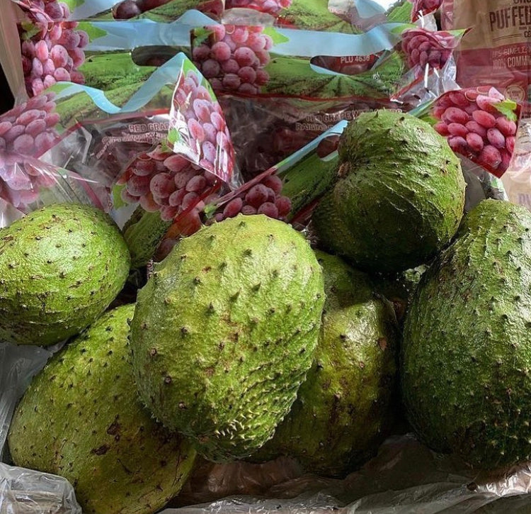 6 PC - SOURSOP-IN-A-BOTTLE: Fresh Frozen Soursop Pulp — [Standard Shipping To Tri-State Area (Greater USA: 1-2 Day Shipping Recommended)]